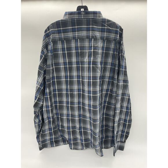 Van Heusen Never Tuck Slim Fit Long Sleeve Button up shirt - Size XXXL - Picture 6 of 6